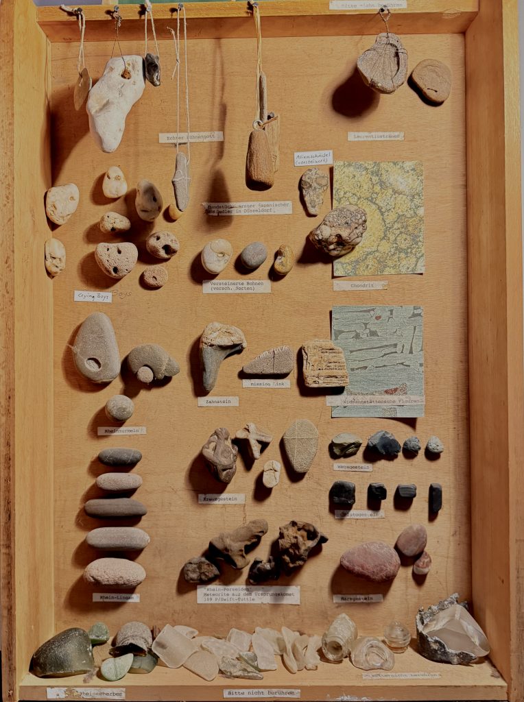 Bitte nicht berührten! Eine unmögliche Sammlung diverser Gesteine Irdischer, Extraterrestischer und anderer Fundstücke wie dem Missing Link...2005